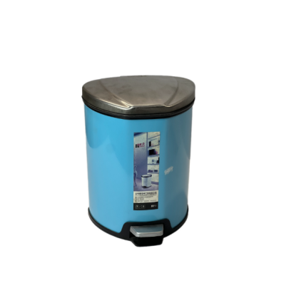 سلة مهملات بلاستيك مثلثة راقي بدعسة