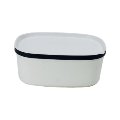 صندوق بلاستيك بيضاوي 25.5*37 سم بغطاء 265210