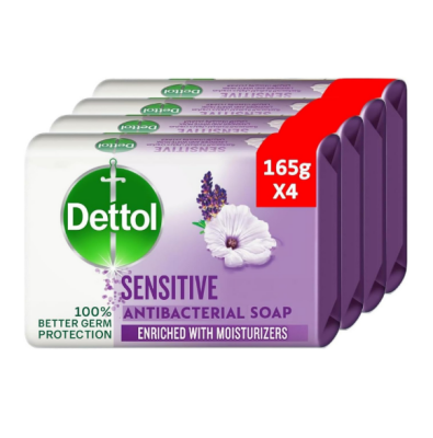 صابون ديتول 165 جرام ربطة 4 حبة