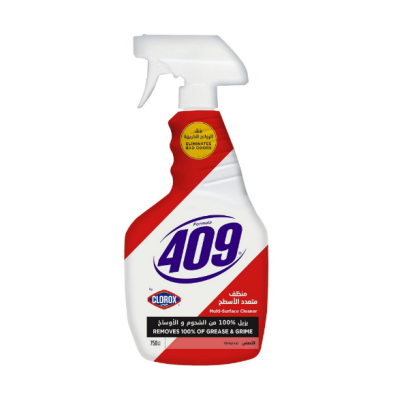 بخاخ منظف متعدد الاسطح 409 كلوركس الاصلي 750 مل*