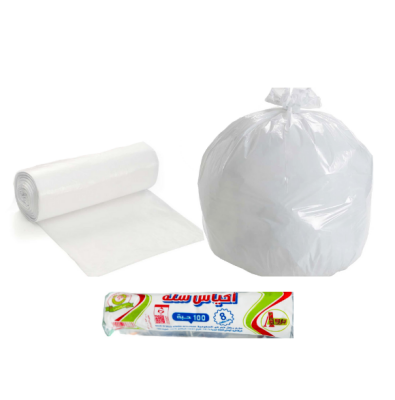 أكياس زبالة 50 جالون المربعي ربطة- 50 حبة