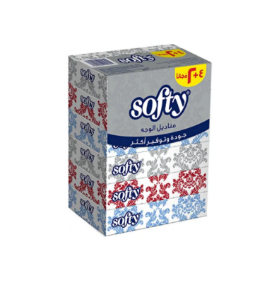 مناديل سوفتي 6*6 ربطة