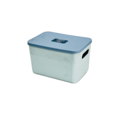 صندوق تخزين بلاستيك بيدين 17*25 سم بغطاء 333569