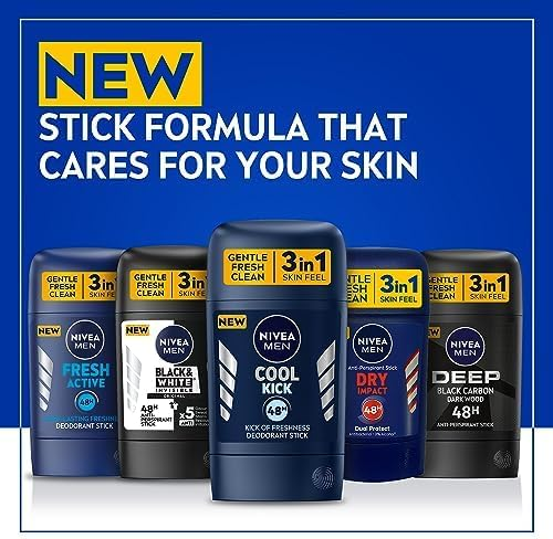 مزيل عرق نيفيا مسح استيك بلاستيك 50 مل