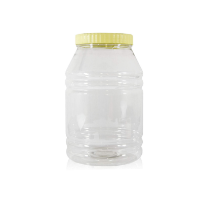 برطمان بلاستيك غطا بيج 3000 مل-12 قطعة