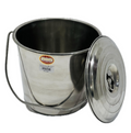 سطل استيل هندي 9 لتر
