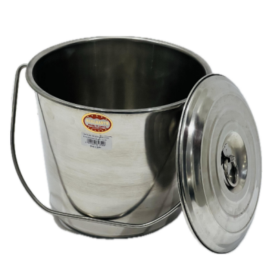 سطل استيل هندي 9 لتر