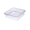 علب شفاف مربعة بغطا الراشد -12 قطعة TH-6006