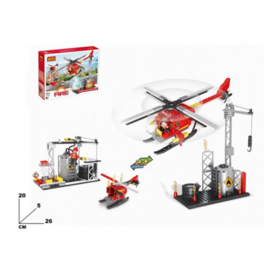 لعبة اطفاء مكعبات تركيب 164 قطعة KB10367