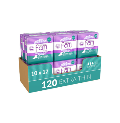 فوط فام كبير بالاجنحة مضغوطة 10*12