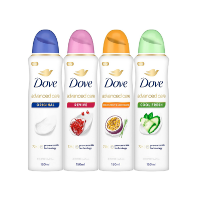 مزيل عرق دوف بخاخ 150 مل