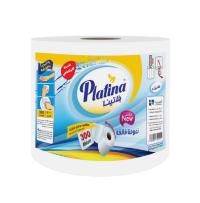 مناديل ماكسي رول ميجا بلاتينا 300 متر