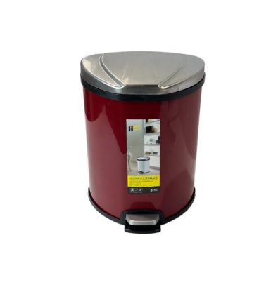 سلة مهملات بلاستيك مثلثة راقي بدعسة