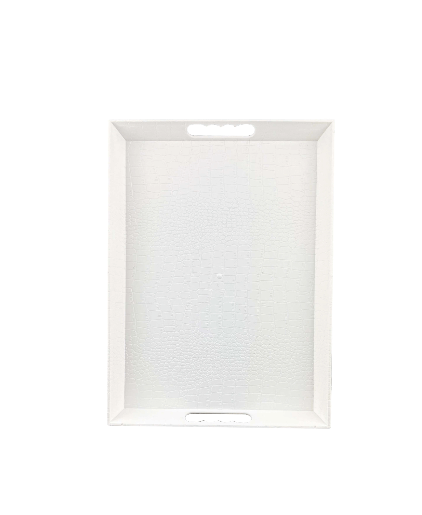 تبسي بلاستيك شكل جلد ابيض