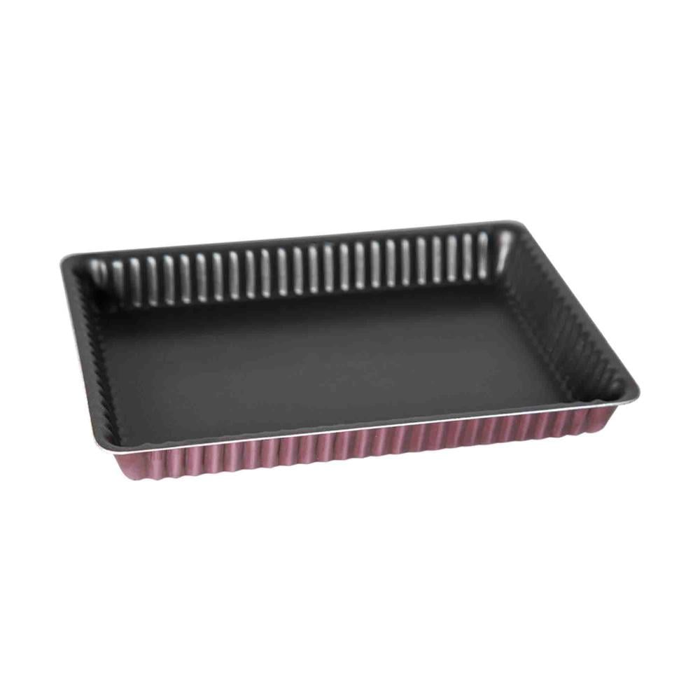 قالب تارت نيوفلون مستطيل 32 سم مشرشر