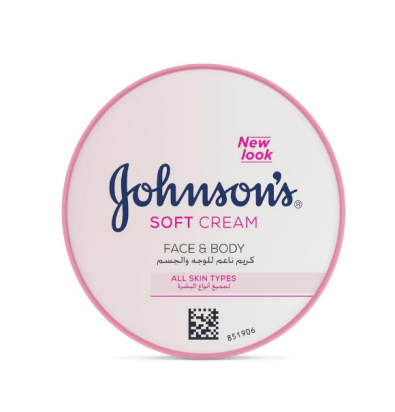 كريم ناعم للوجه و الجسم جونسون 200 مل